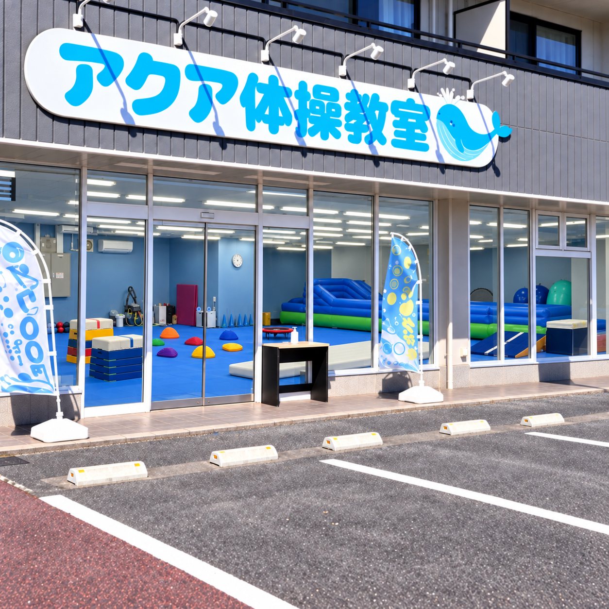 アクア体操教室 福山多治米店の外観