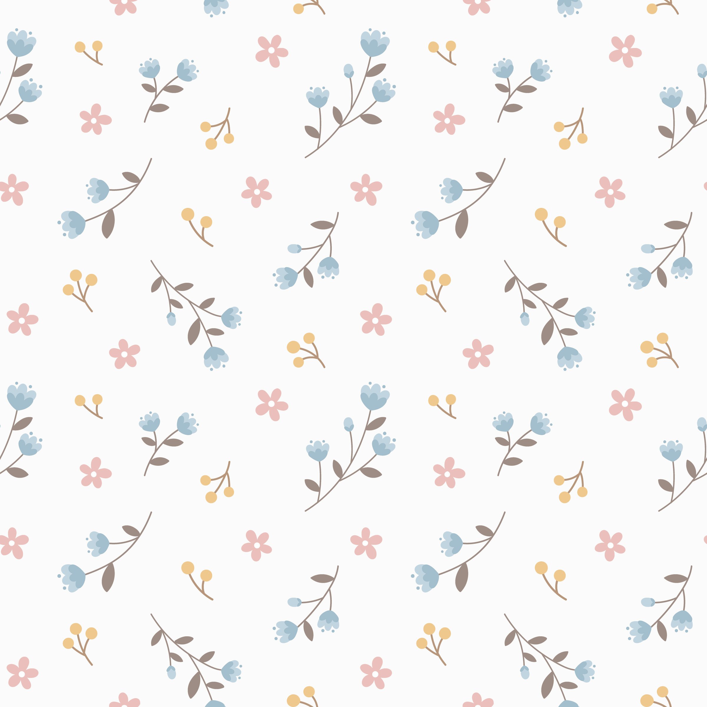 Floral Seamless Pattern